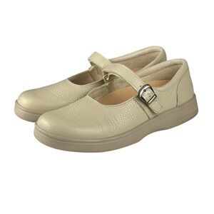 Dr. Comfort Women’s Loafers Diabetic Merry Jane 4430 Shoes Leather Sz 10M cream